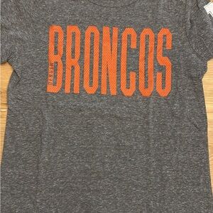 Junk Food Broncos Gray Tee
